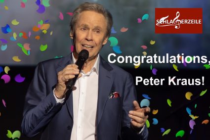 Congratulations, Peter Kraus!