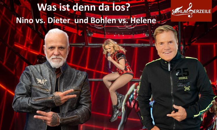 Dieter Bohlen, Helene Fischer, Nino de Angelo