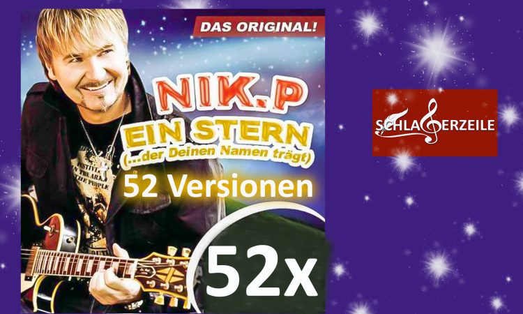 Nik P., Ein Stern, Cover