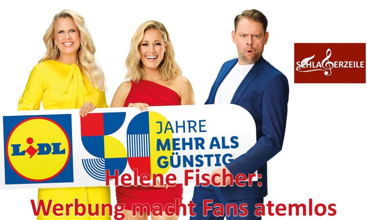 Helene Fischer, LIDL-Werbung Facebook