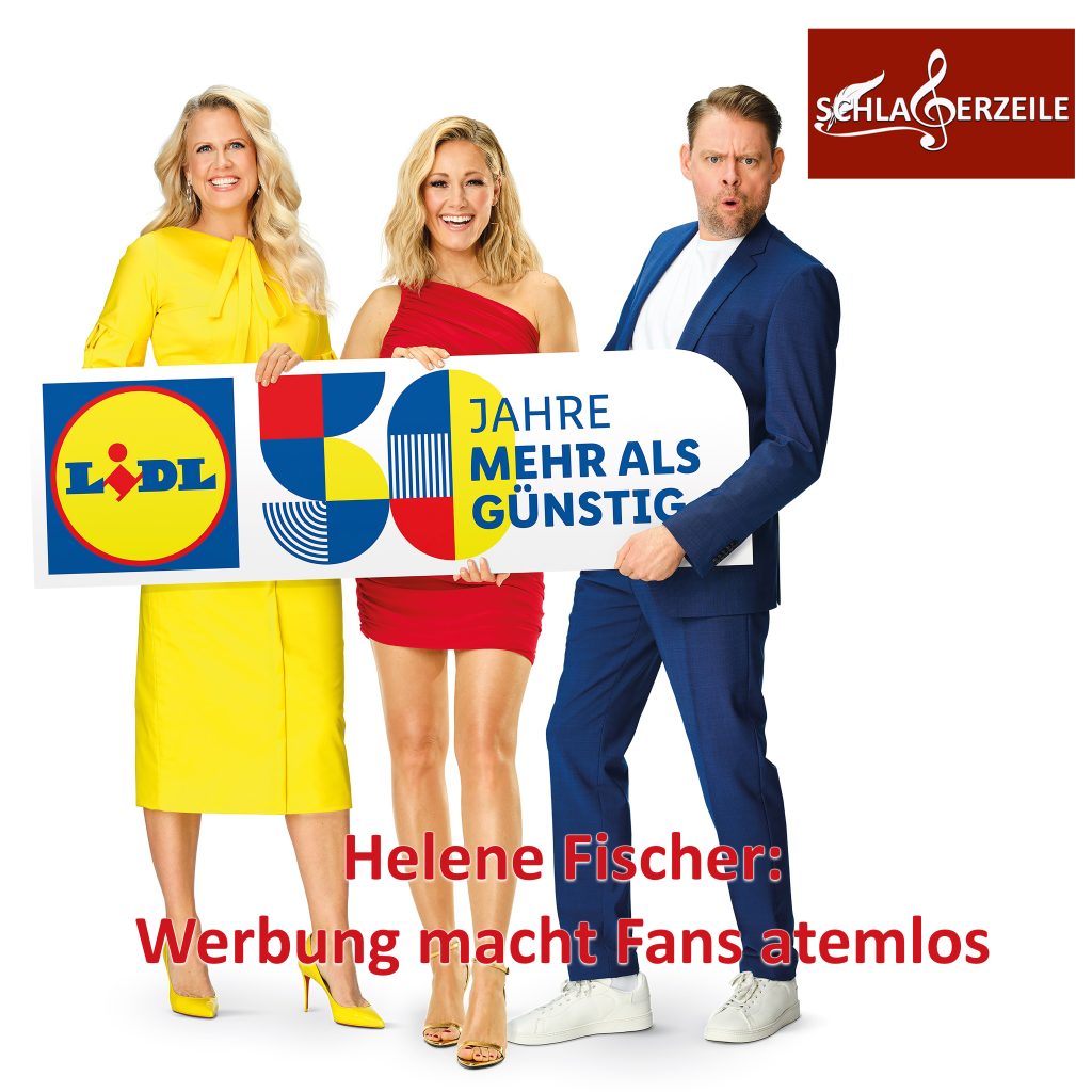 Helene Fischer, LIDL-Werbung Facebook