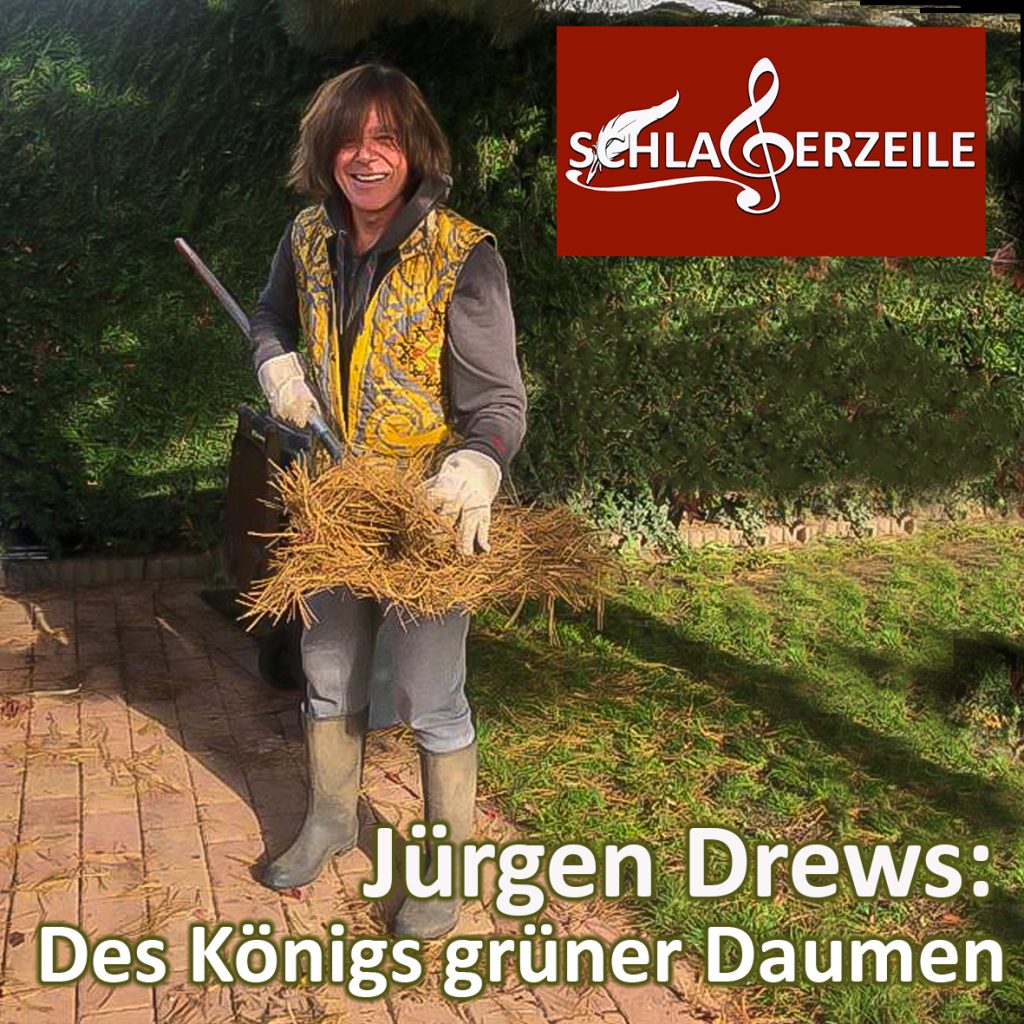 Jürgen Drews als Gärtner, Quelle: Facebook