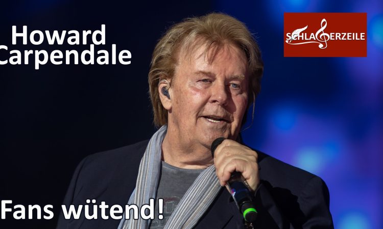 Howard Carpendale Konzert abgebrochen, ©Fracasso