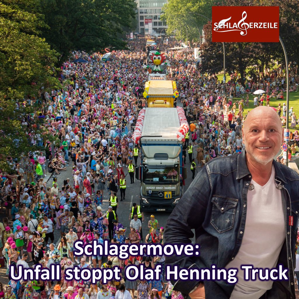 Schlagermove Unfall Truck Olaf Henning