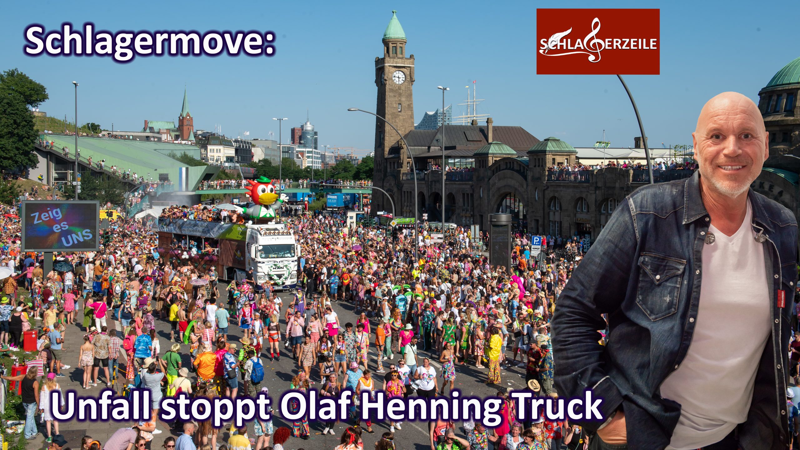 Schlagermove Unfall Truck Olaf Henning