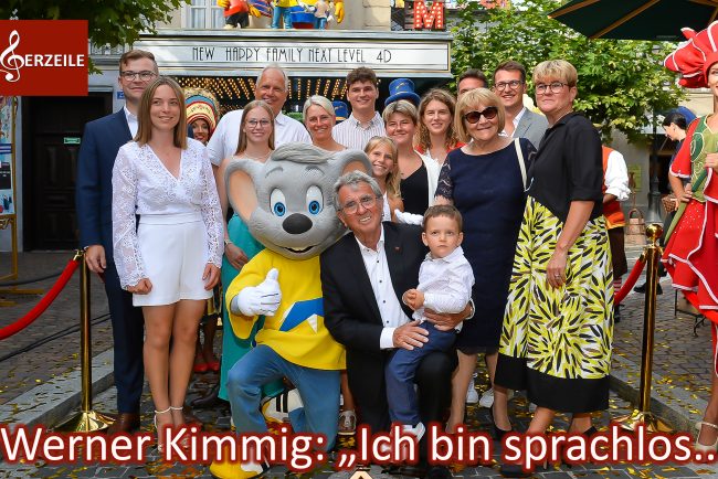 Werner Kimmig Geburtstag,Jubiläum, Europa-Park
