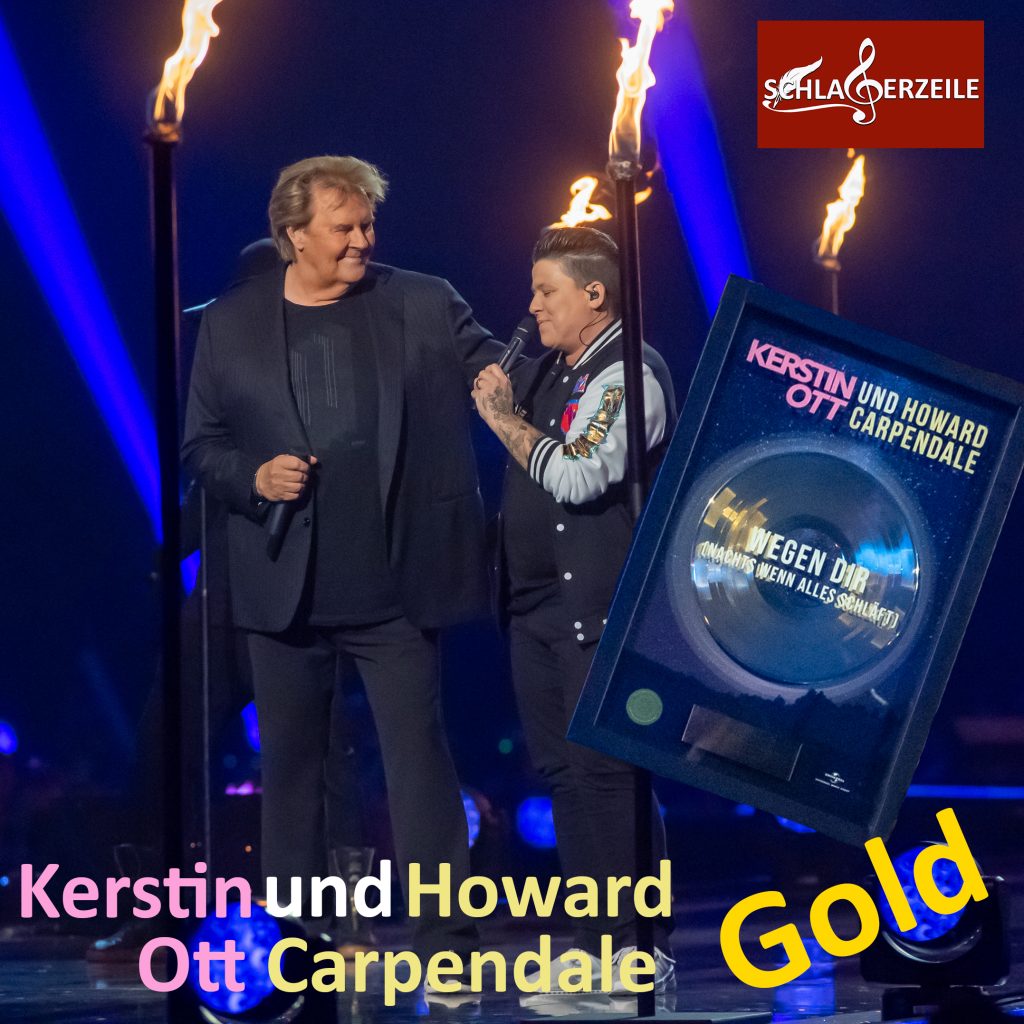 Gold für Kerstin Ott und Howard Carpendale "Wegen dir"