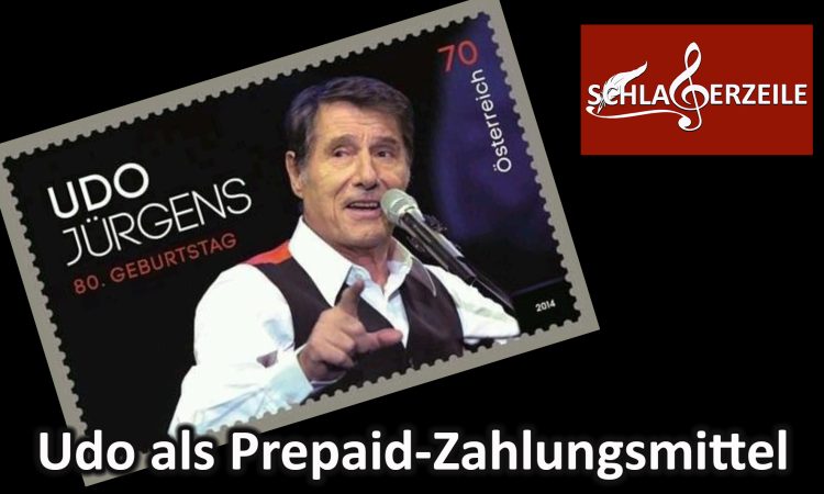 Udo Jürgens Briefmarke