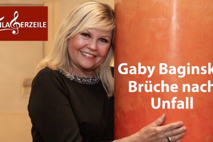 Gaby Baginsky: Brüche nach Unfall