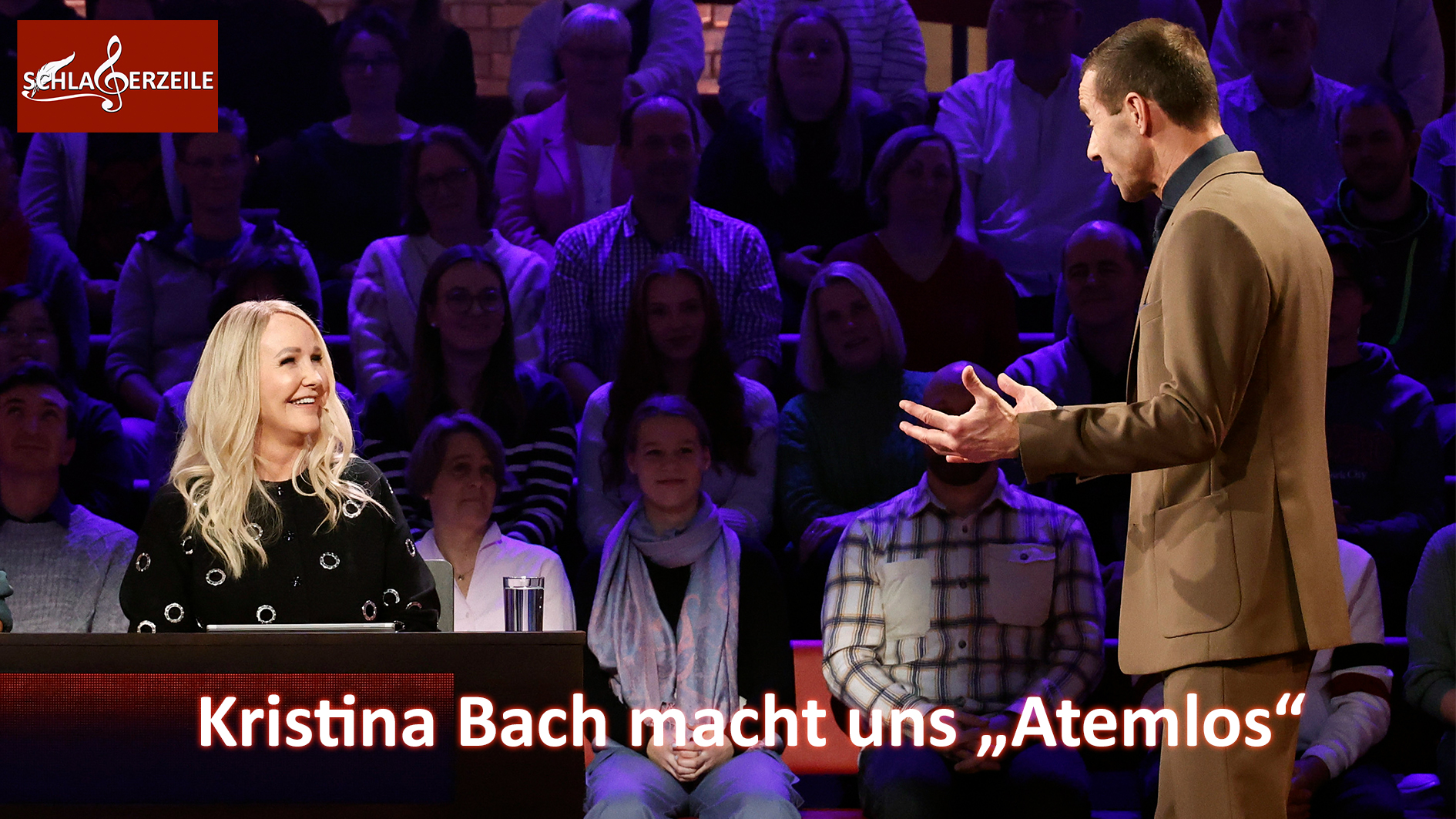 Kristina Bach macht Atemlos
