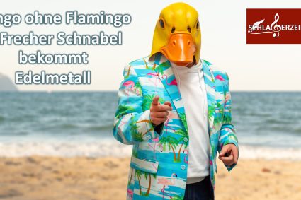 Ingo ohne Flamingo: Frecher Schnabel bekommt Edelmetall