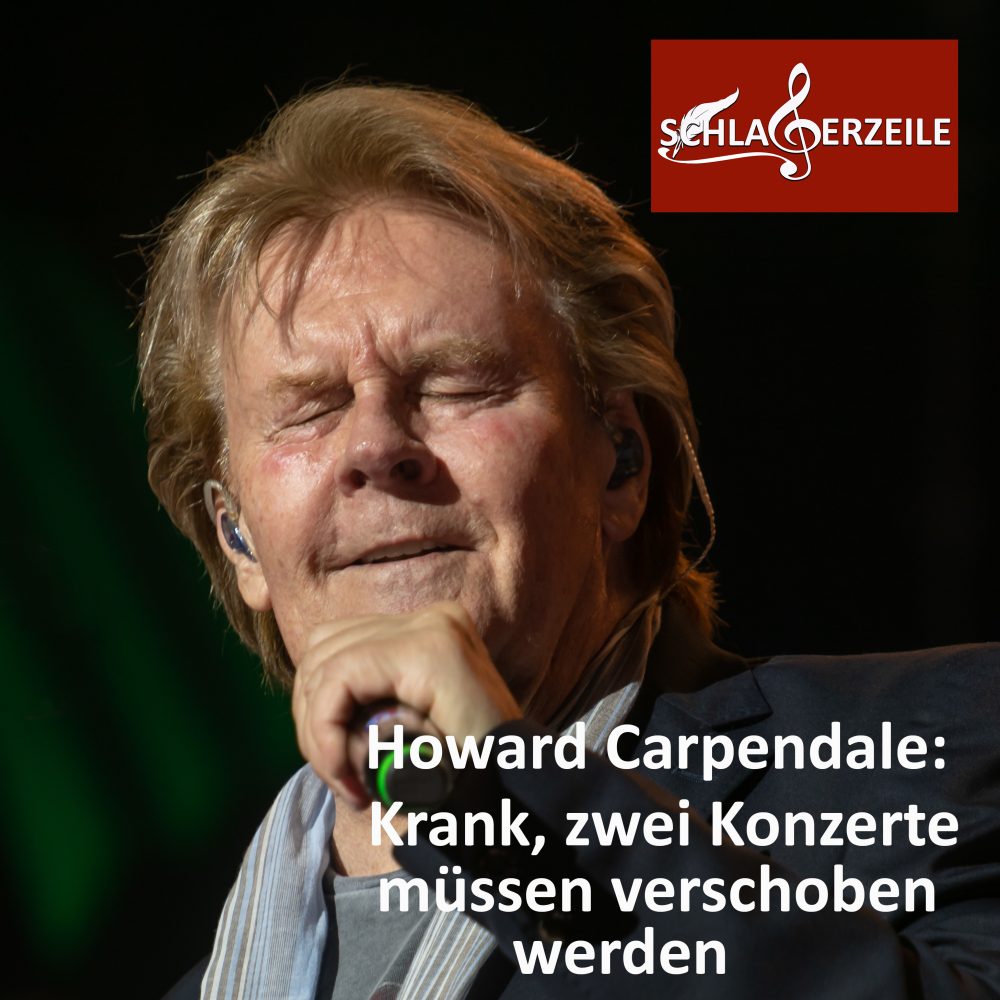 Howard Carpendale krank