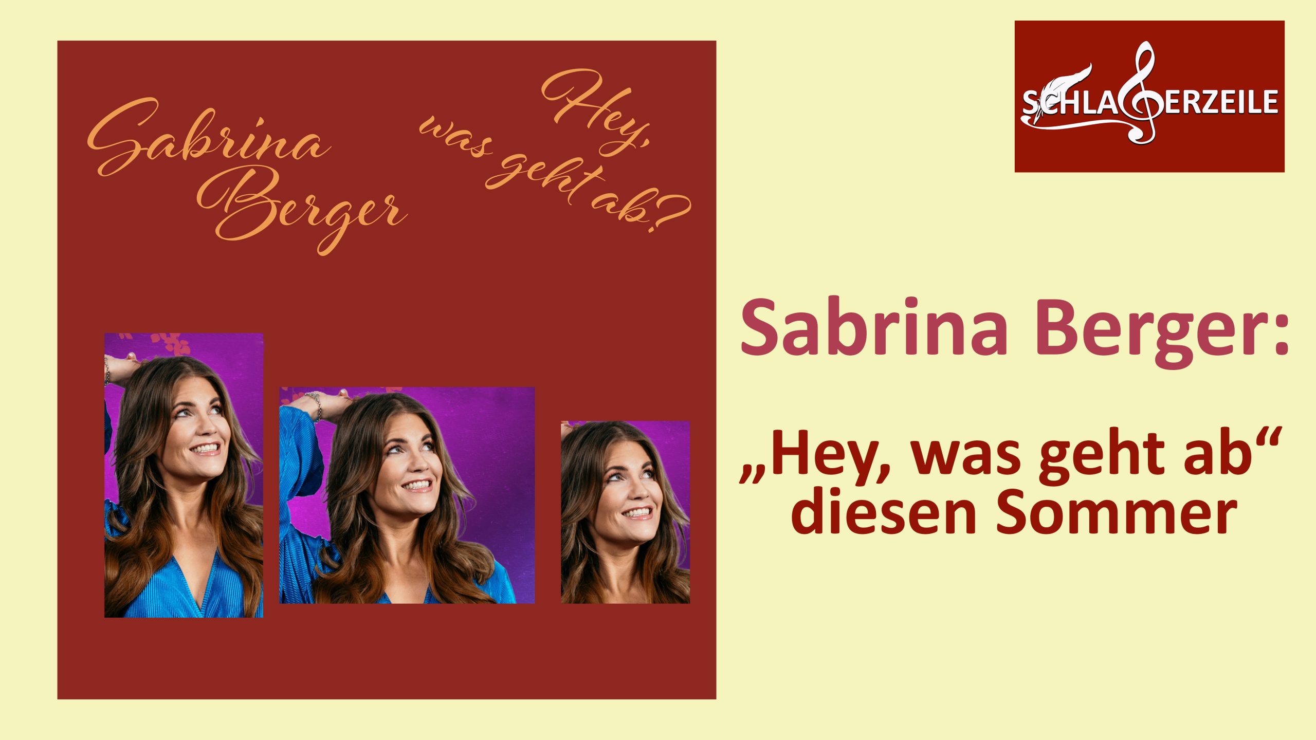 Sabrina Berger: „Hey, was geht ab“ diesen Sommer?