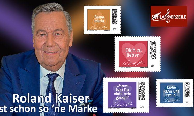 Roland Kaiser Briefmarke