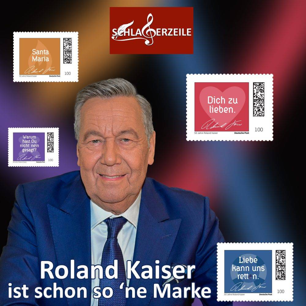 Roland Kaiser Briefmarke