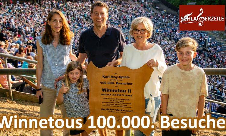 100000 Besucher bei Winnetou