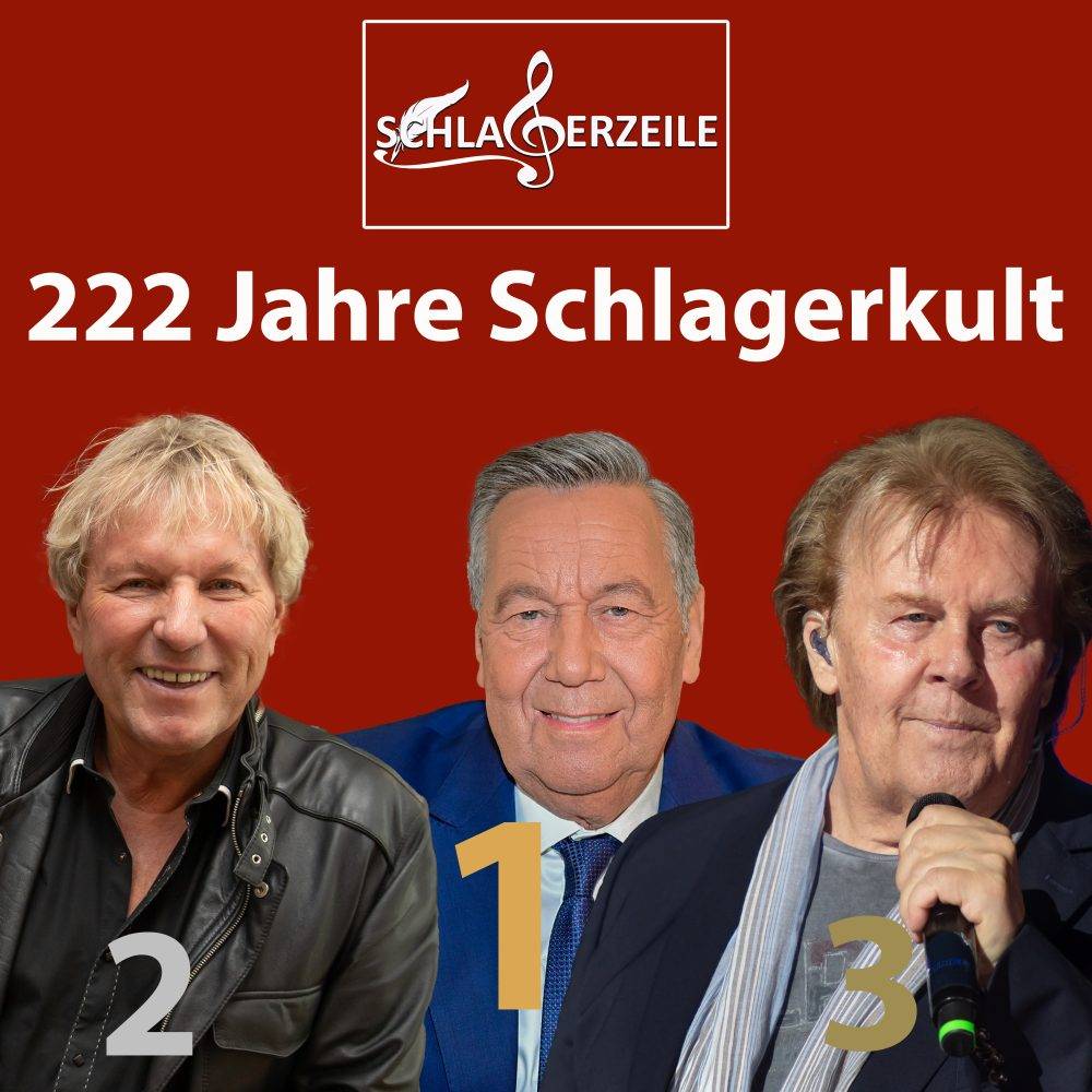 222 Jahre Schlagerkult in Airplay-Charts