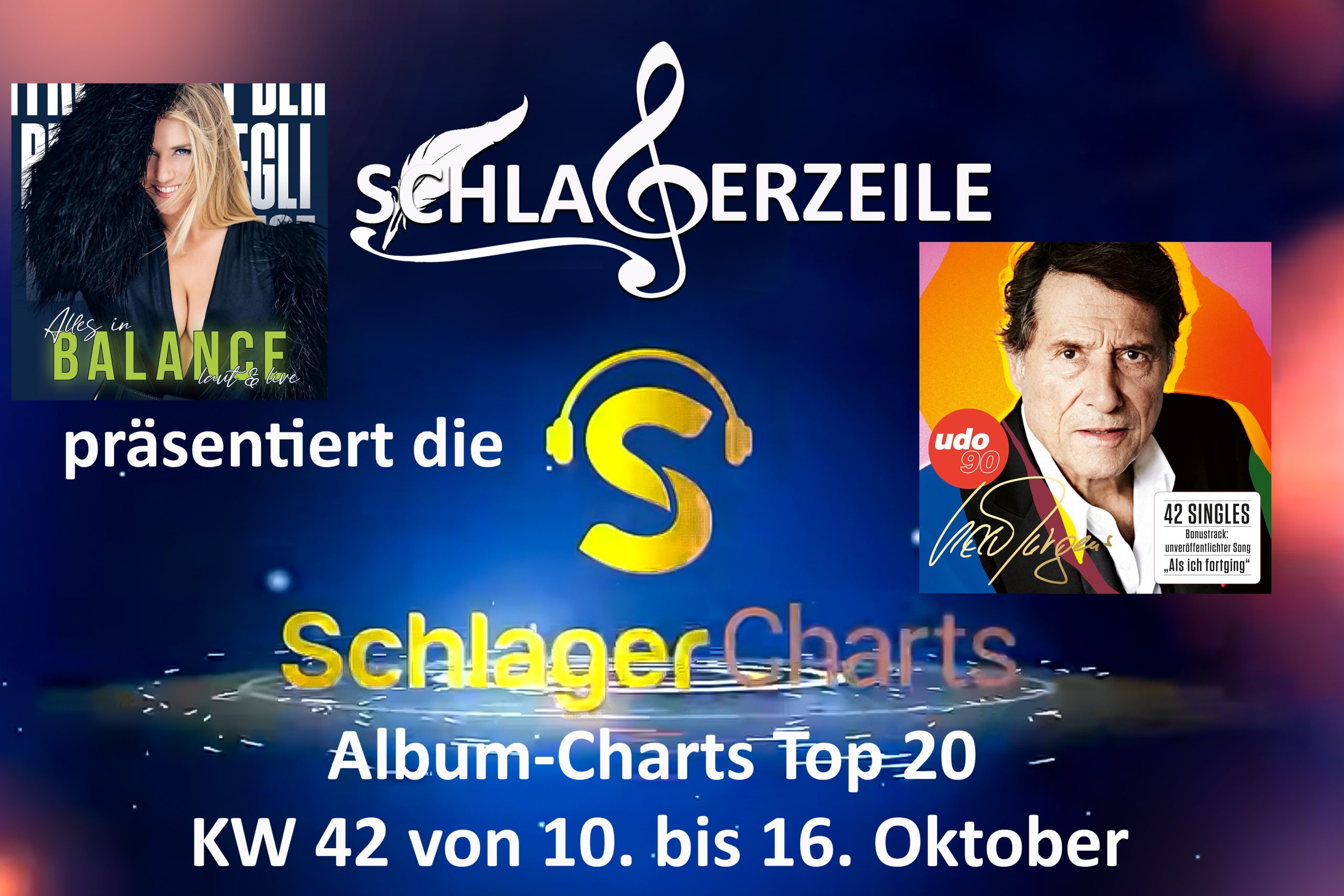 Schlager-Charts: Album Top 20 vom 16. Oktober 2024