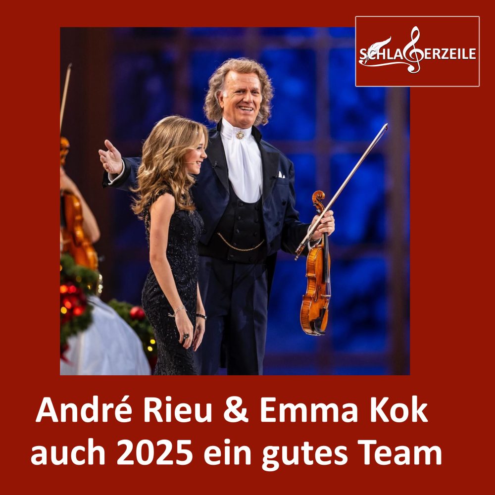 Emma Kok auf Tour mit André Rieu