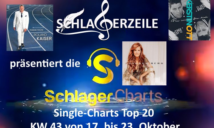 Schlagercharts Single Top 20 KW 43