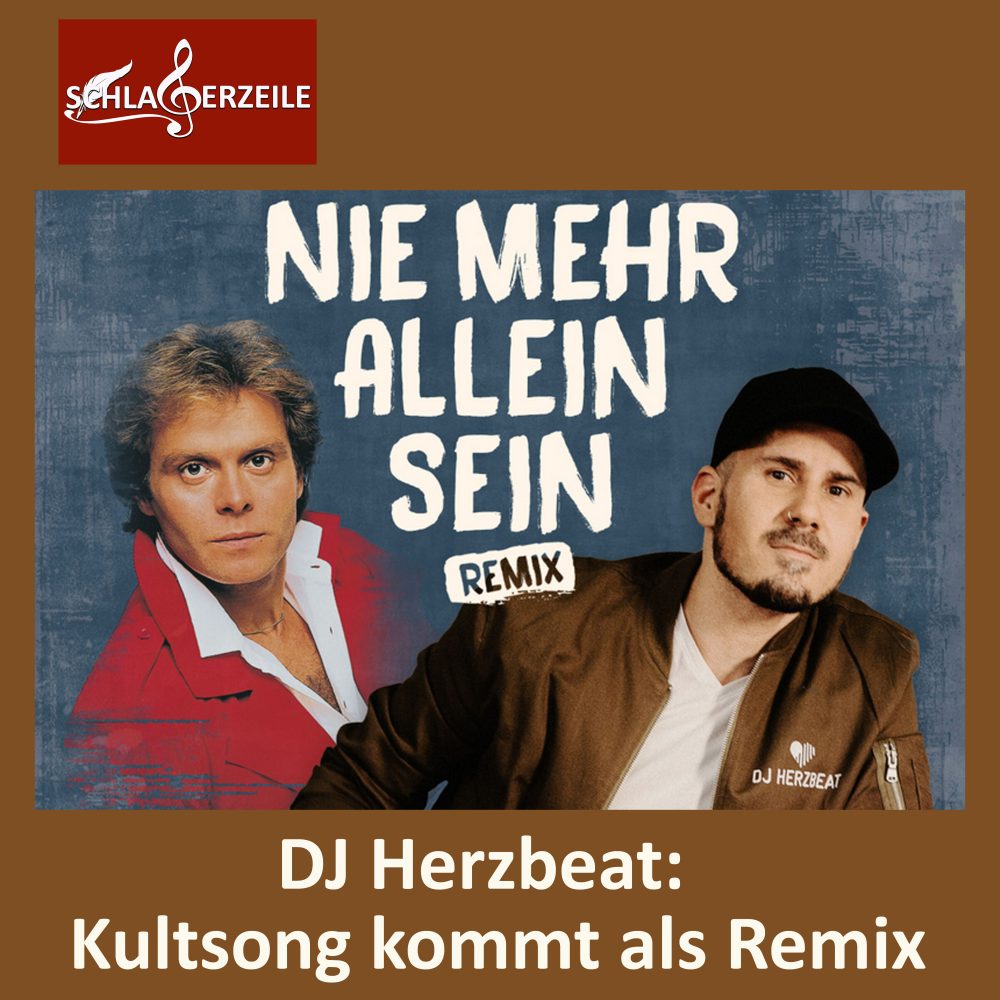 DJ Herzbeat Tony Holiday "Nie mehr allein sein"