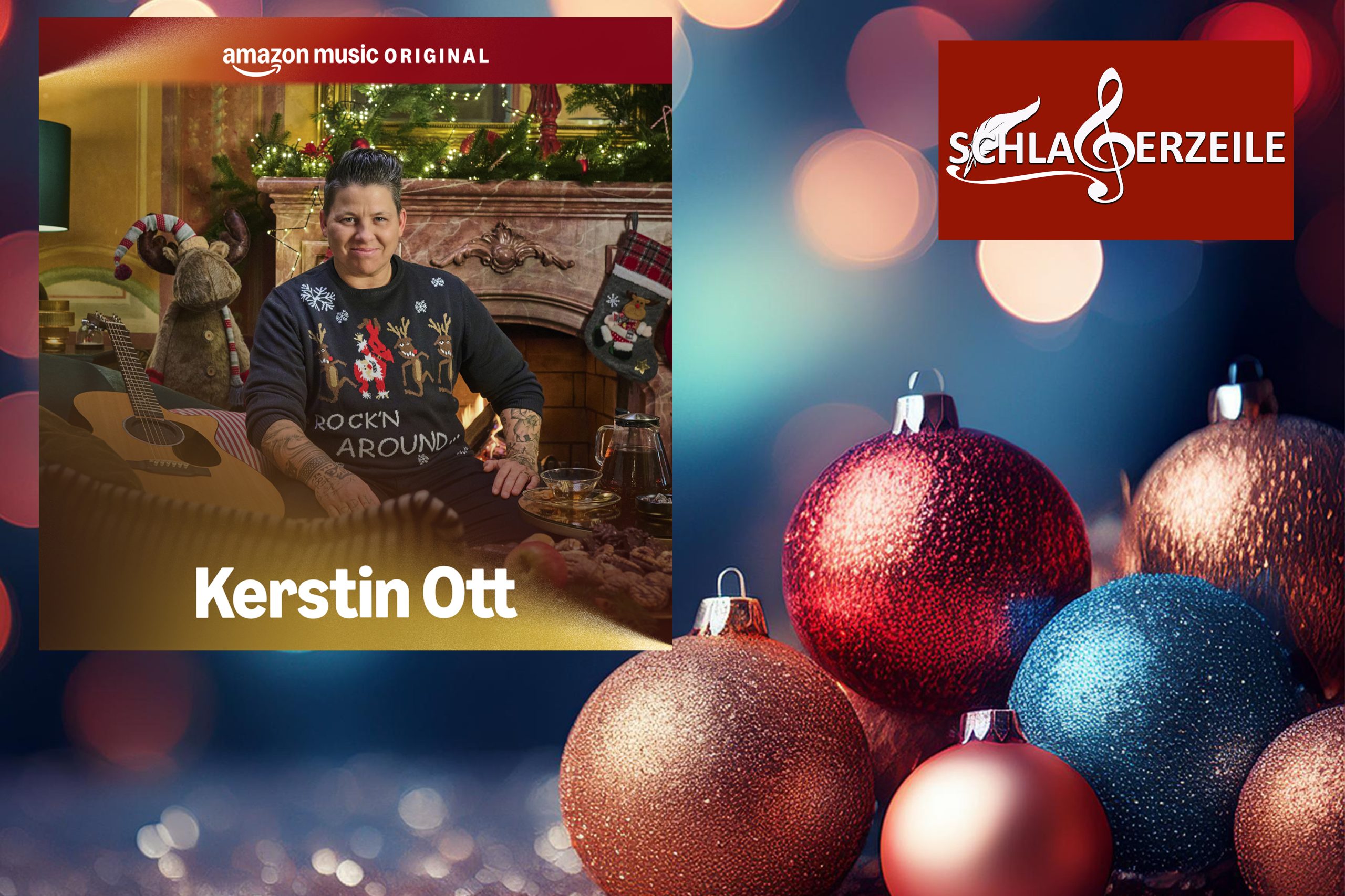 Kerstin Ott mit Amazon: Scheißmelodie zu Weihnachten