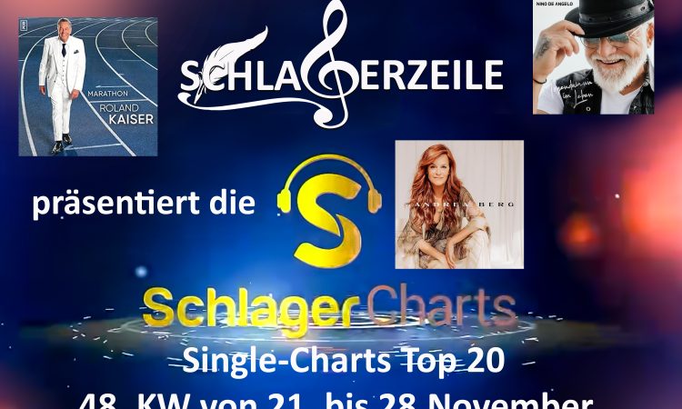 Schlagercharts Single Top 20 KW 48