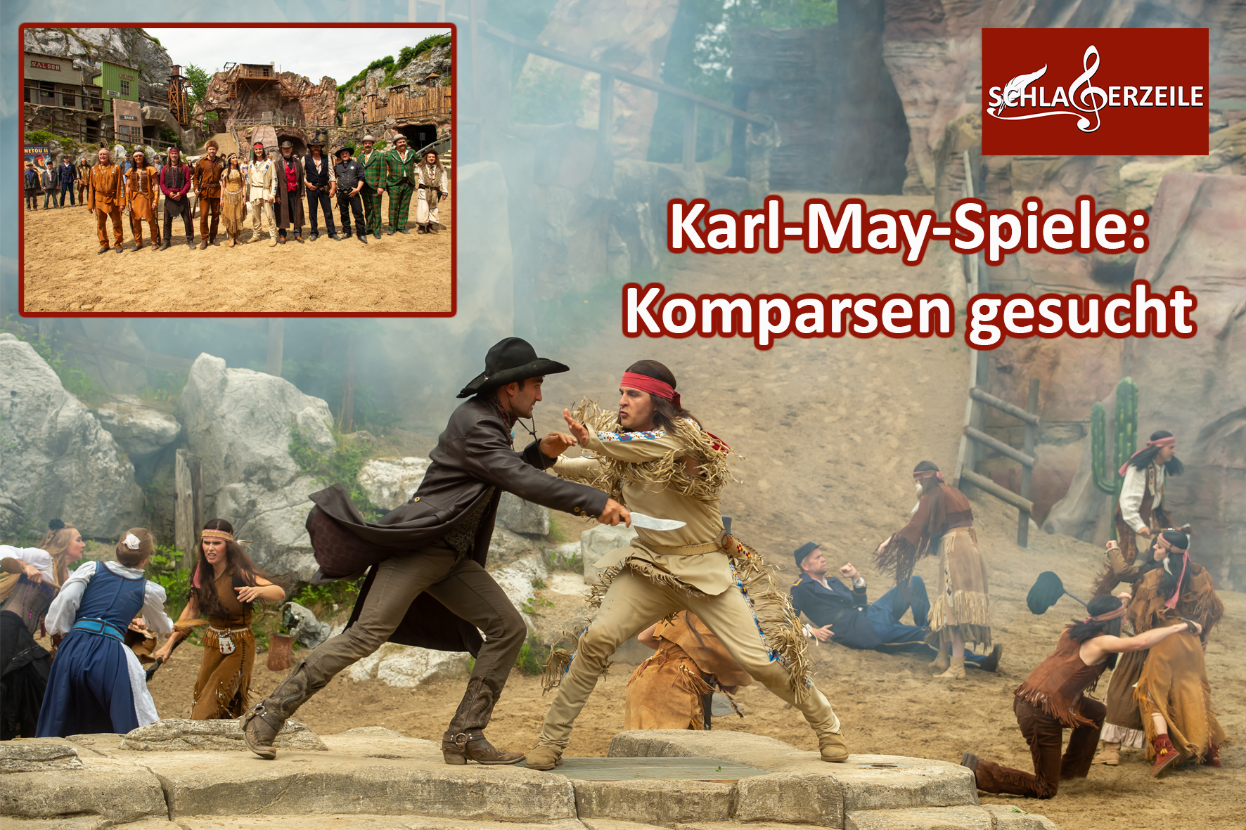 Karl-May-Spiele: Komparsen gesucht