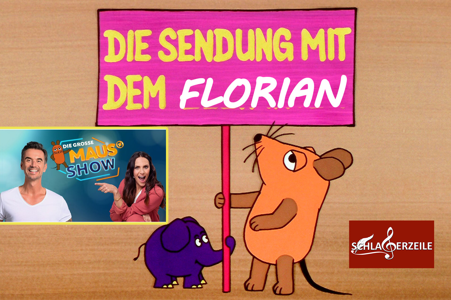 Die Maus kommt mit Florian Silbereisen