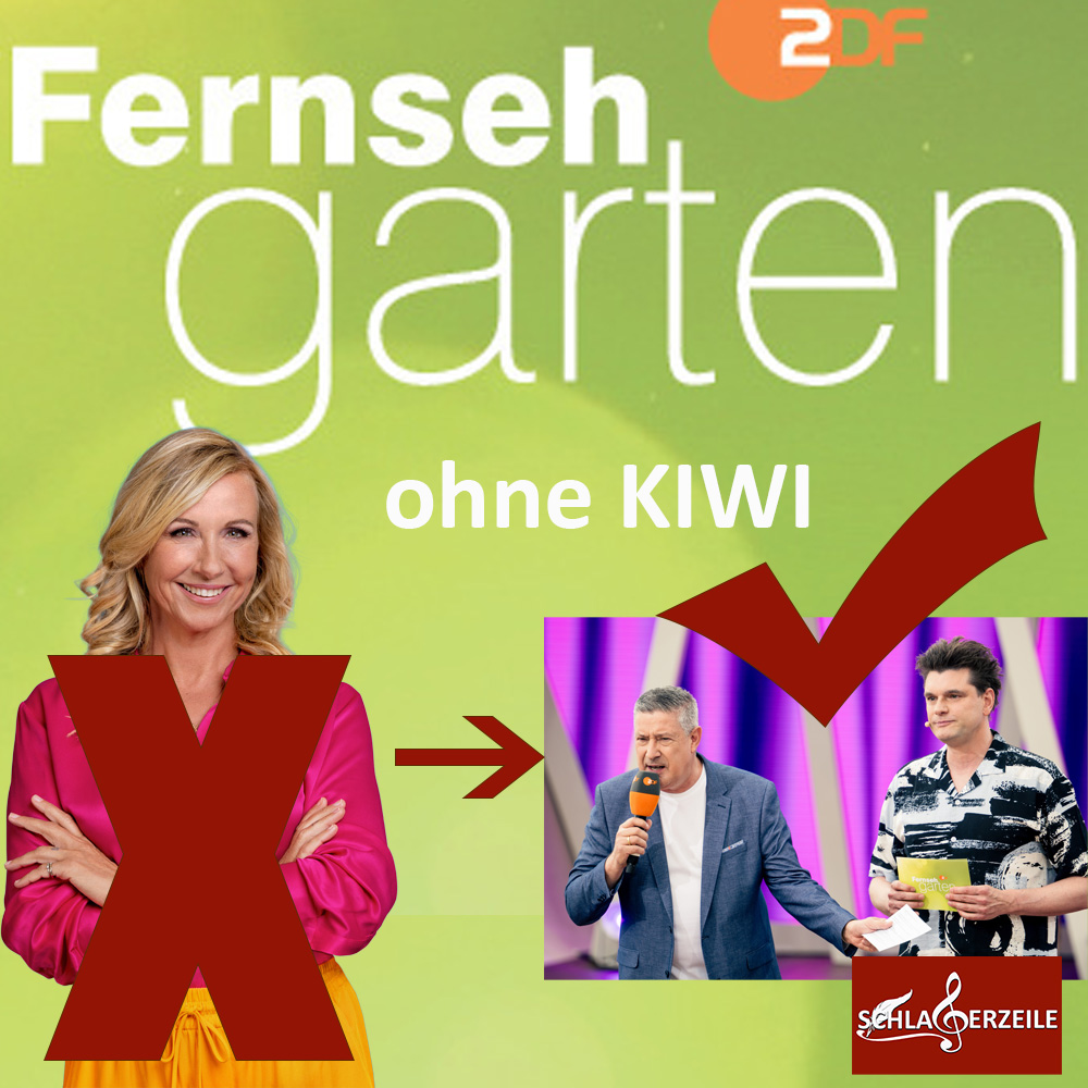 ZDF Fernsehgarten ohne Kiwi